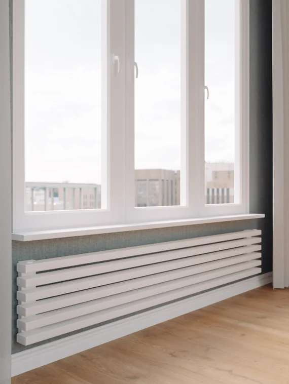 Bronto Plex Z - горизонтальный трубчатый радиатор шириной 1750 мм, нижнее правое подключение