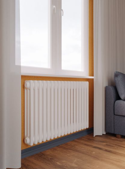 Bronto Pipe 3080 - трехтрубный трубчатый радиатор высотой 800 мм, нижнее подключение