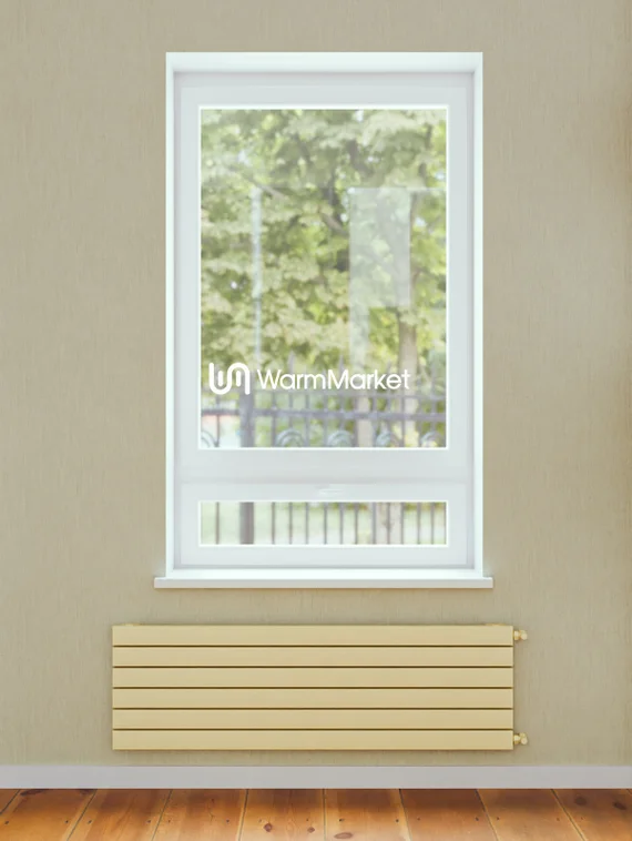 Bareng Temper Z 2000 - горизонтальный трубчатый радиатор шириной 2000 мм, боковое подключение