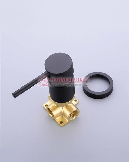 Комплект гигиенического душа Warmer Black Line 126120