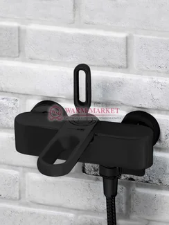 Смеситель для ванны черный Kammel 1801-Bl