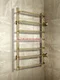 Полотенцесушитель Warmer B Standart 400х700х500 - 7 перекладин  с боковым подключением, античная бронза