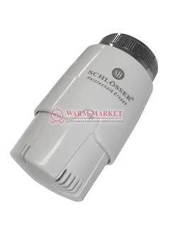 Термостатическая головка SH Diamant Invest Белый