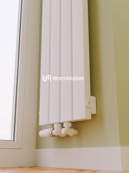 Bareng Temper V 1500 - вертикальный трубчатый радиатор высотой 1500 мм, нижнее центральное подключение