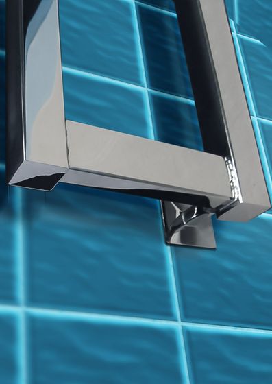 Optima - дизайн полотенцесушитель с боковым подключением