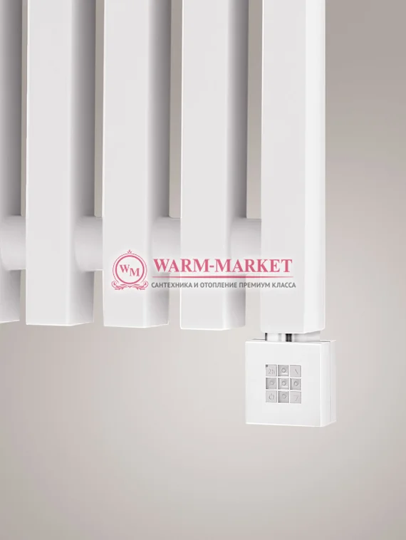 Steel Bronto VE 2-электрический вертикальный трубчатый полотенцесушитель