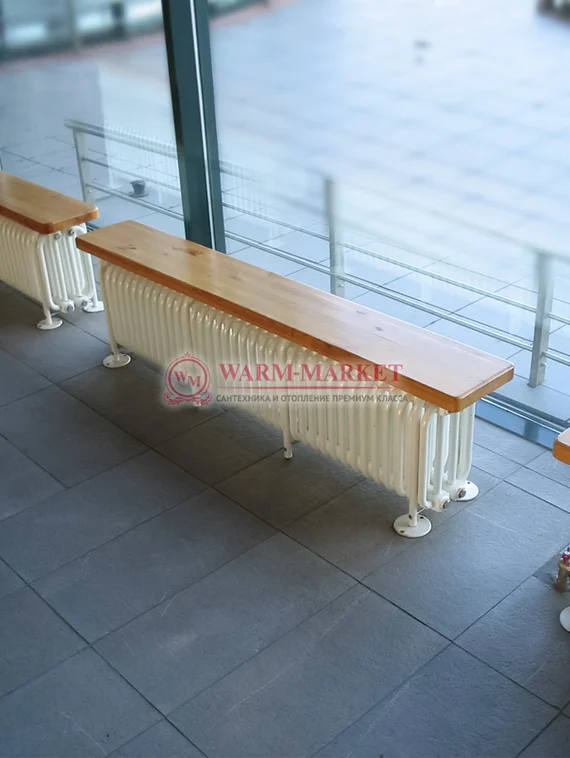 Трубчатый радиатор-скамейка KZTO Zavalinka RS