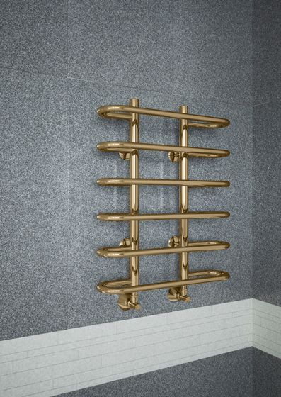 Sahara Bronze - бронзовый полотенцесушитель с закругленными перекладинами. Бронза.