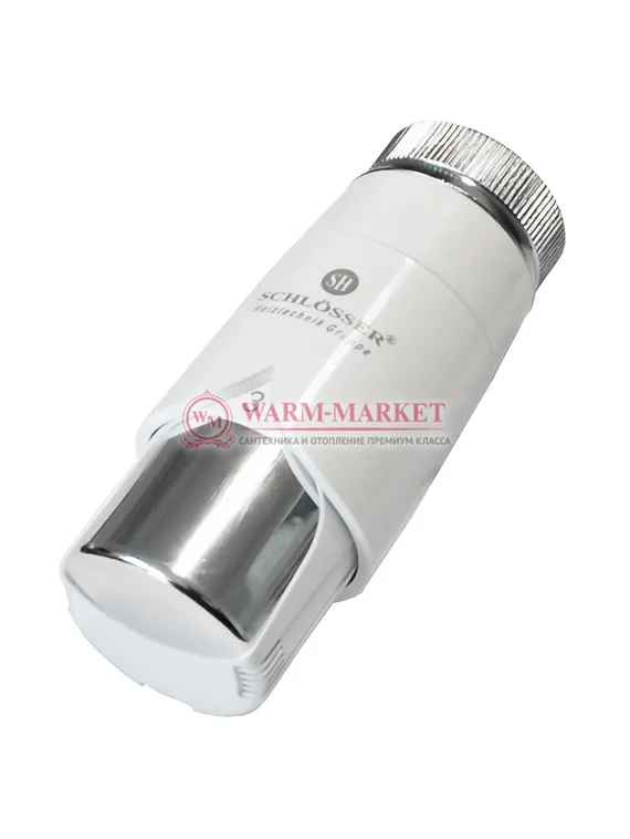 Термостатическая головка Dr Diamant Plus Белый-Хром