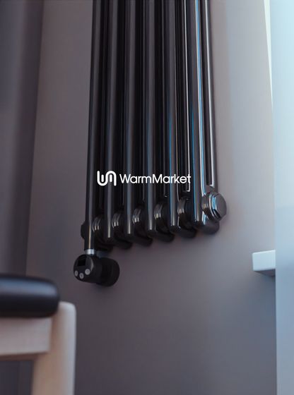 Bareng Softy Electric 2120 - электрический вертикальный двухтрубный трубчатый радиатор высотой 1200 мм