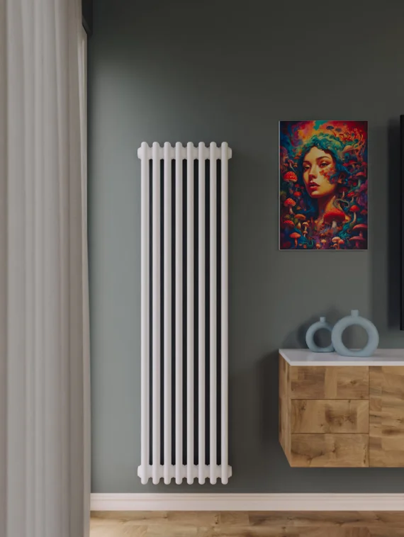 Bronto Pipe 3150 - трехтрубный трубчатый радиатор высотой 1500 мм, нижнее подключение