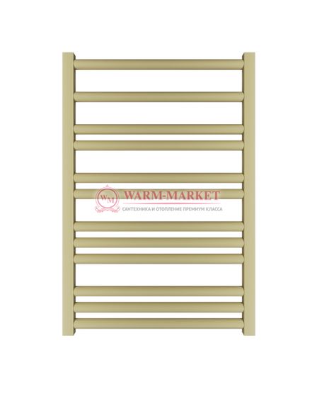 Mandarino Tubo 500х800 - цветной полотенцесушитель из анодированного алюминия, модель 12/13