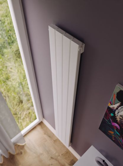 Bronto Silva V - вертикальный трубчатый радиатор высотой 1750 мм, нижнее центральное подключение