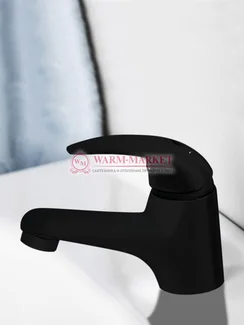 Смеситель для умывальника черный Isen 2603-Bl