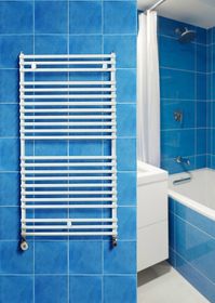 Santorini WE - белый Финский электрический полотенцесушитель