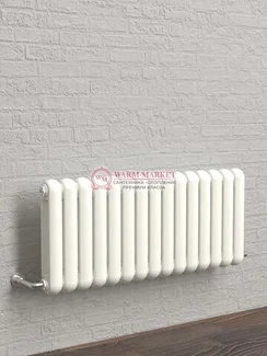 Трубчатый стальной радиатор Solira 2030 Elis, N69 нижнее подключение, белый