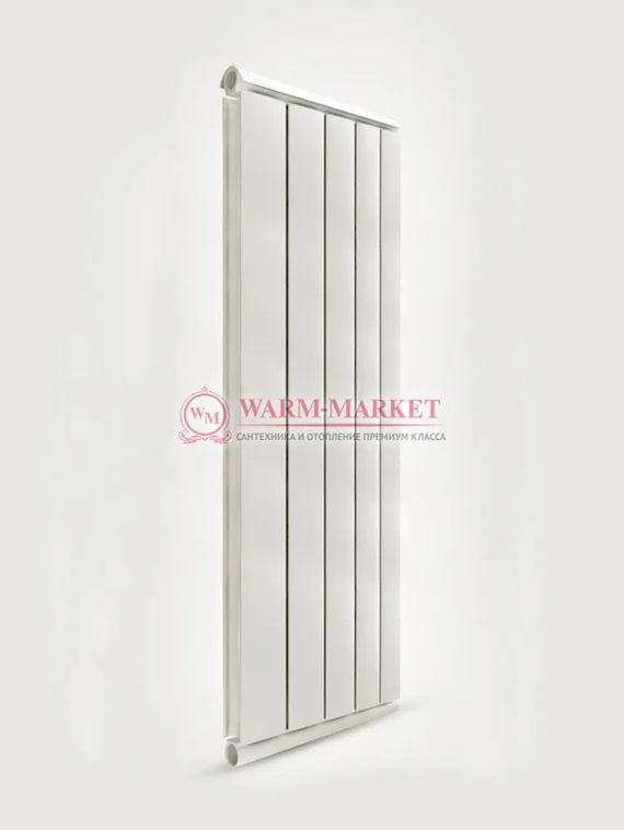 Silver S 1500 - вертикальный цветной алюминиевый дизайн - радиатор