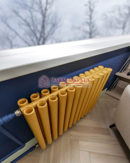 Трубчатый радиатор KZTO Garmonia V2 высотой 795 мм