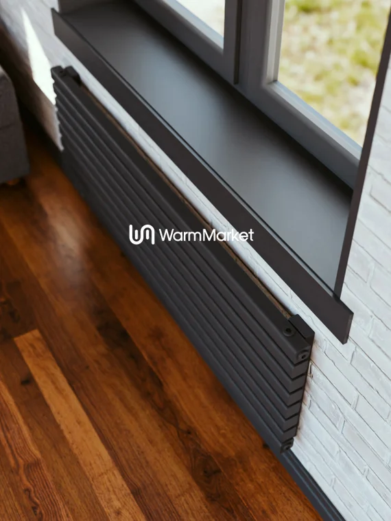 Bareng Tipe Z 600 - горизонтальный трубчатый радиатор шириной 600 мм, нижнее левое подключение