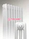 Delta Electric 1800, 6 секций,  3 трубный - электрический вертикальный трубчатый радиатор