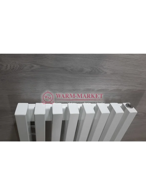 Steel V 30х50 3000 - вертикальный трубчатый дизайн-радиатор, 9 секций