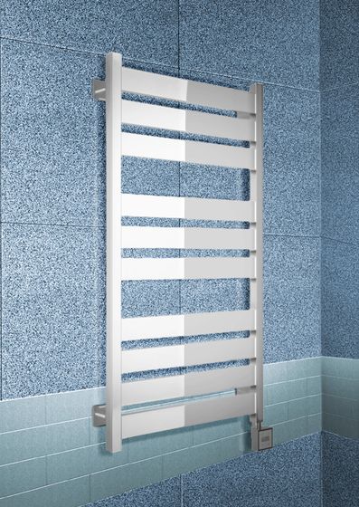 Centurion E - электрический полотенцесушитель с квадратными и прямоугольными перекладинами, 600х400 мм