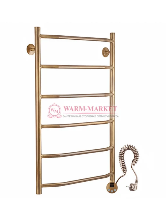 Электрический полотенцесушитель Secado Агата 1 из латуни