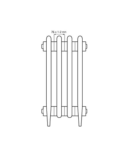 Telford 400 - чугунный дизайн радиатор