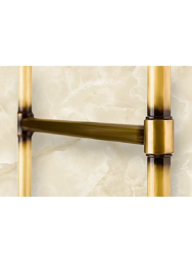 Garsia Orlean - полотенцесушитель в стиле ретро состаренная бронза