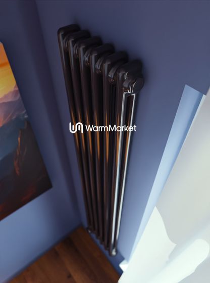 Bareng Softy Electric 2150 - электрический вертикальный двухтрубный трубчатый радиатор высотой 1500 мм