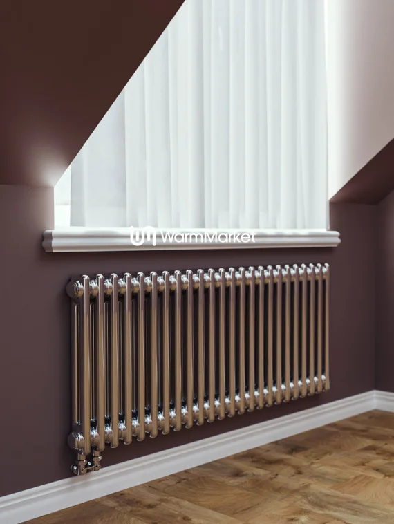 Axxinot Sentir Chrome 2050 - стальной трубчатый радиатор, нижнее подключение N69