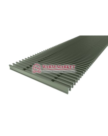 Решетка для конвектора Vitron анодированная из алюминия с профилем 18х6 мм, с Z - рамкой