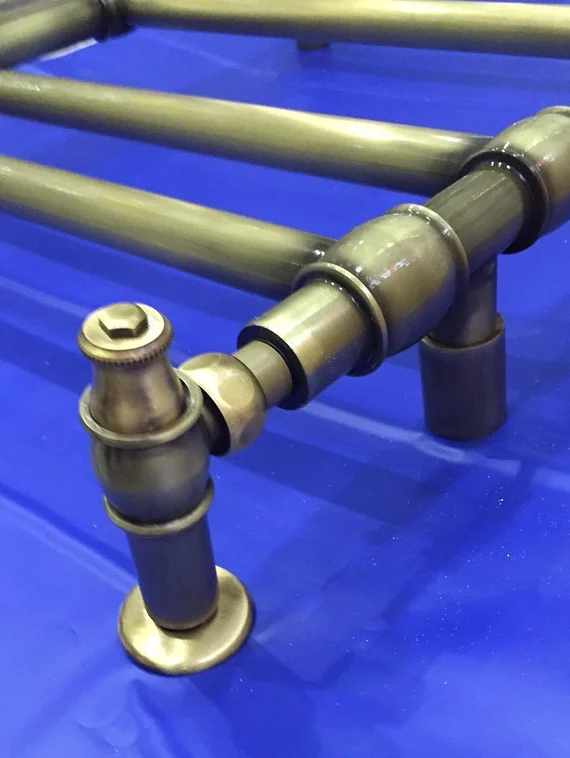 Вентиль ретро бронзовый регулировочный 1/2 на 3/4.