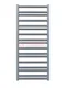 Mandarino Tubo 500х1200 - цветной полотенцесушитель из анодированного алюминия, модель 17/20