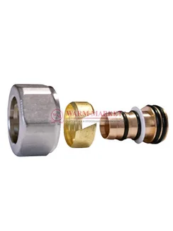 Резьбовое соединение для пластиковых труб GW 22x1.5 x 16x2 Technoline