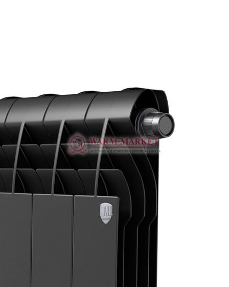Радиатор Royal Thermo BiLiner V 350 Noir Sable с нижним подключением