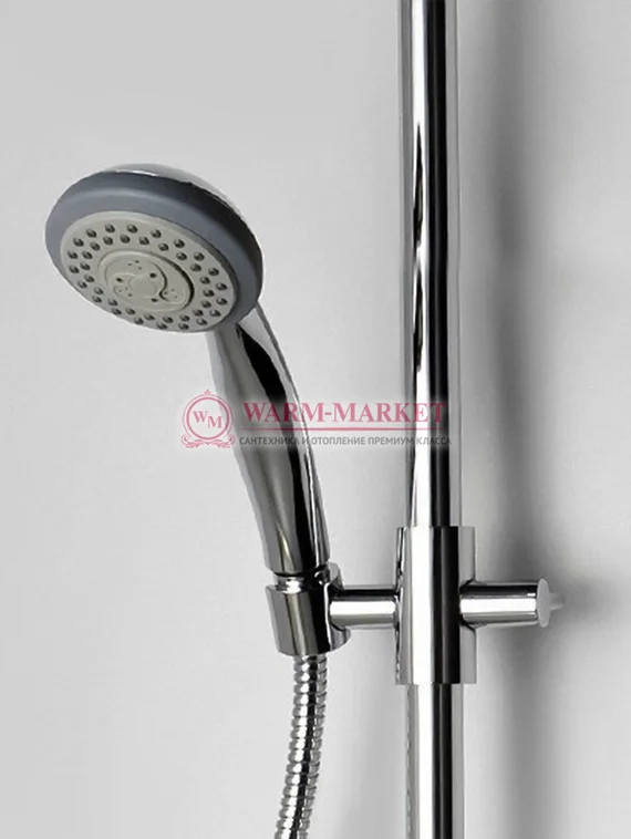 Душевой комплект черный A016-Bl