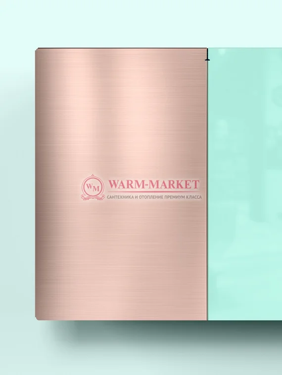 62/38 Cu-медный дизайнерский радиатор