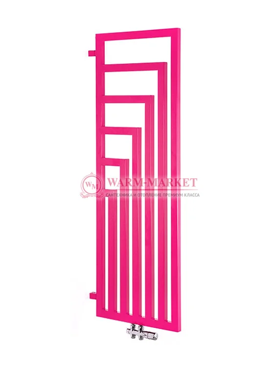 Angus - вертикальный водяной дизайн полотенцесушитель-перегородка из нержавеющей стали