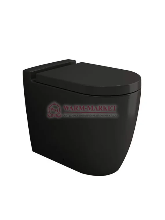 Унитаз приставной Bocchi Venezia черный матовый