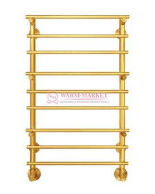 Вента П9 - водяной полотенцесушитель, нижнее подключение, цвет золото