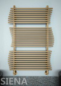 Siena Bronze  - бронзовый  дизайн  полотенцесушитель необычной формы .