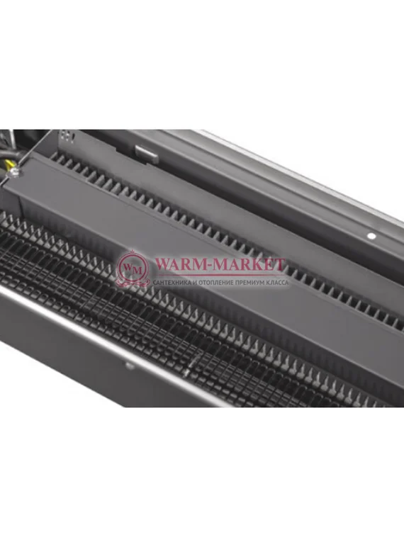 Внутрипольный конвектор Katherm QE с электрическим нагревательным элементом