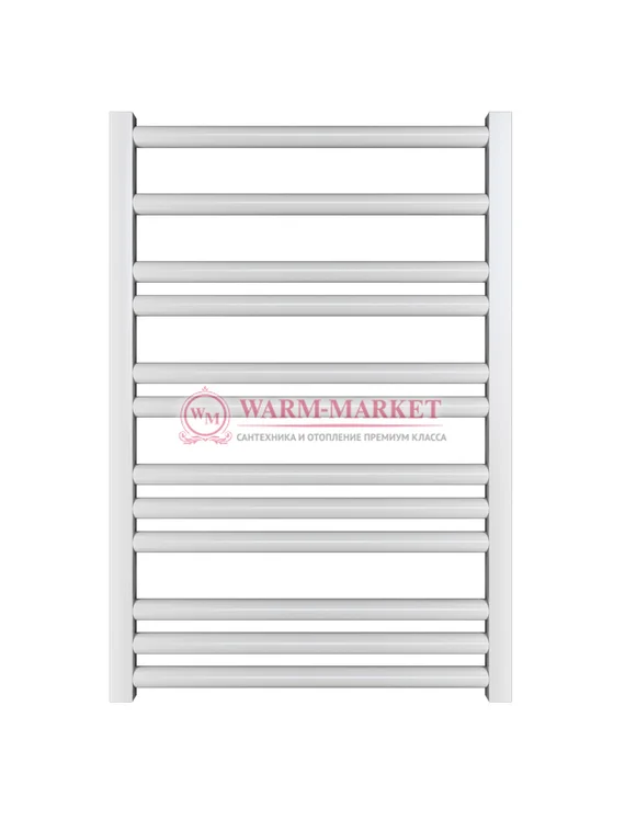 Mandarino Tubo 500х800 - цветной полотенцесушитель из анодированного алюминия, модель 12/13