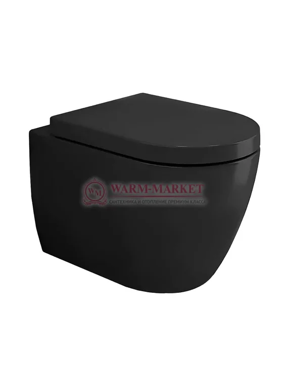 Унитаз подвесной Bocchi Venezia черный матовый