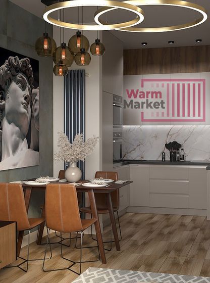 Diametro 42 V - вертикальный трубчатый радиатор высотой 1750 мм, 9 секций