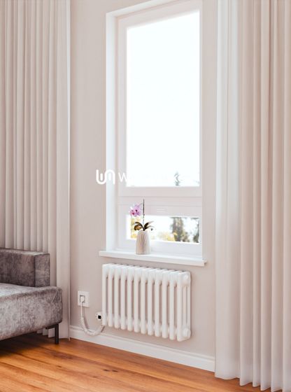 Bareng Softy Electric 3037 - электрический трехтрубный трубчатый радиатор высотой 370мм