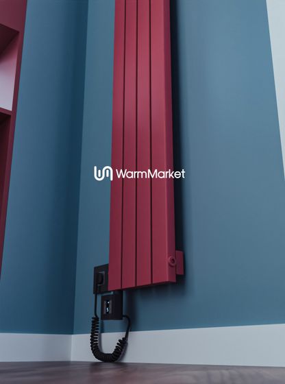 Bareng Temper VE 1500 - вертикальный электрический трубчатый радиатор высотой 1500 мм