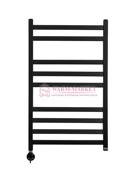 Полотенцесушитель электрический Solent Sauc SR-006 800х500 П9 черный