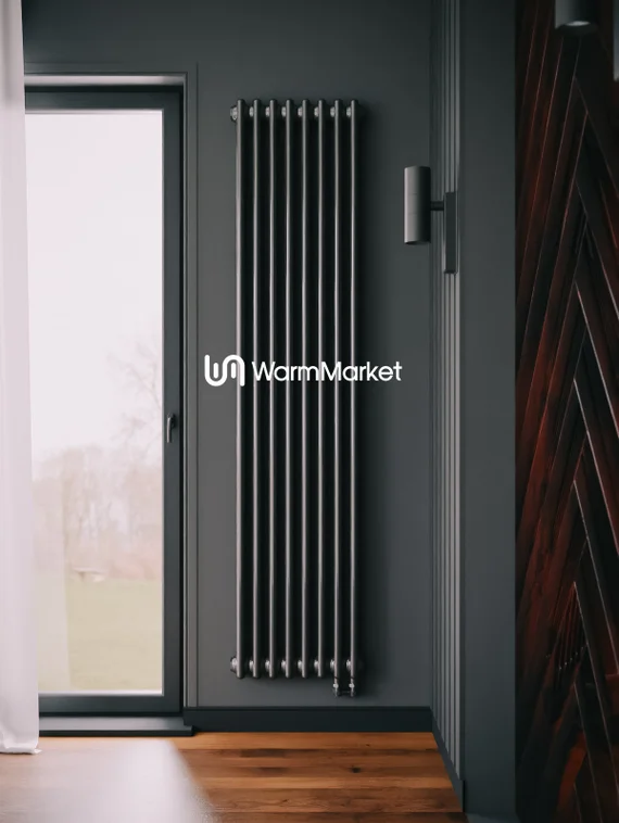 Bareng Softy 2100 - двухтрубный трубчатый радиатор высотой 1000 мм, нижнее подключение